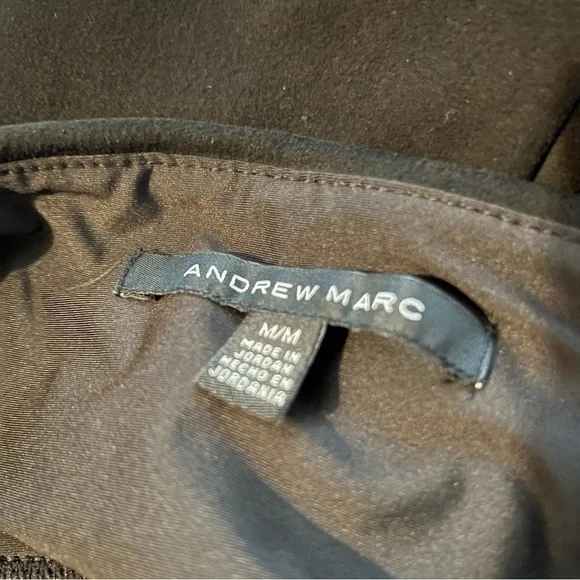 Faux suede legging-style pants by Andrew Marc SZ M - Picture 4 of 6